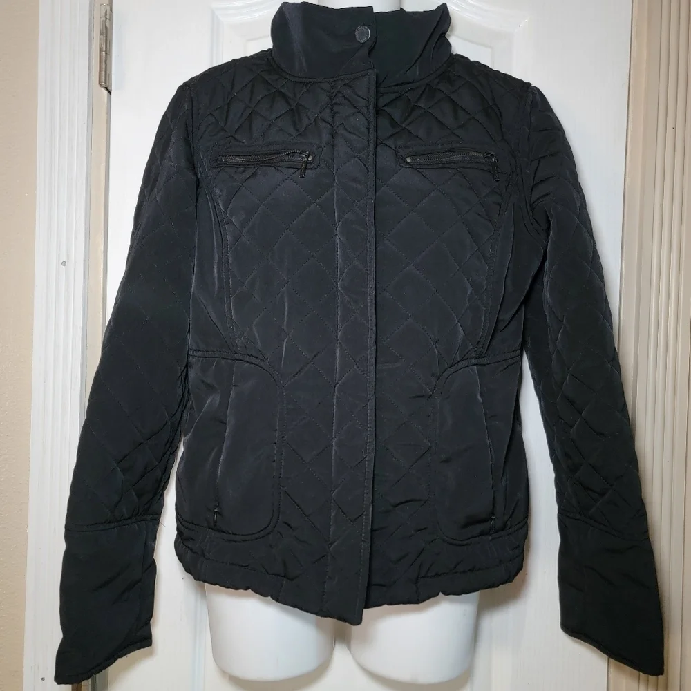 Calvin Klein Women's Black Quilted Puffer Jacket